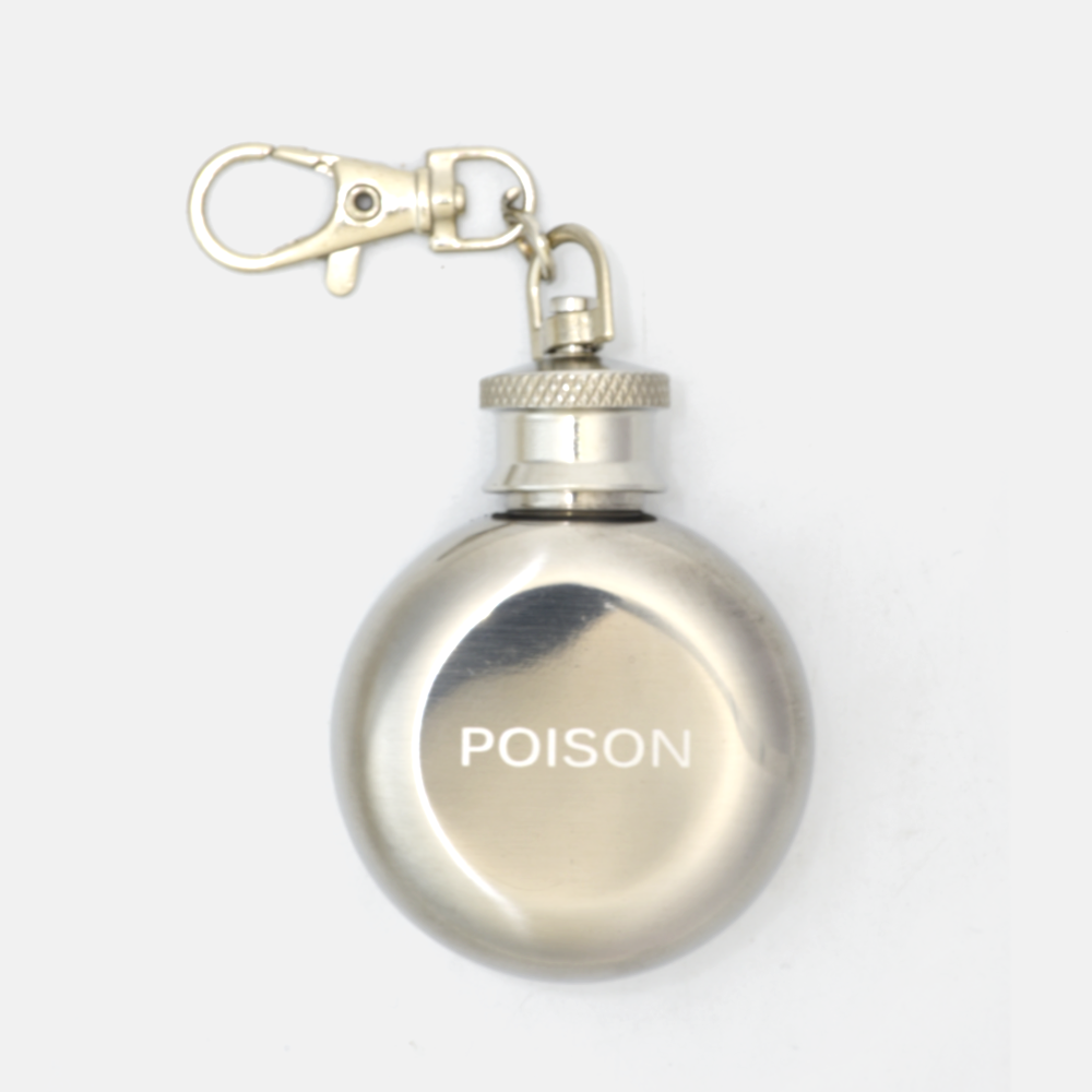 Mini Poison Flask Keychain