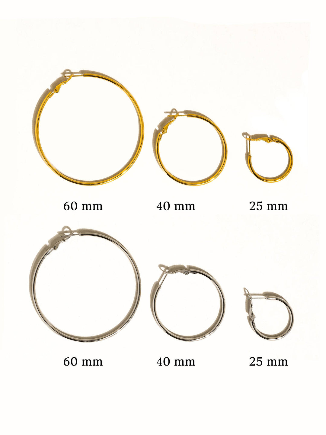 Eska Classic Thin Hoop Earring