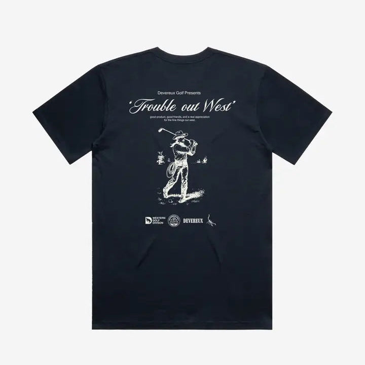 Trouble Out West Tee