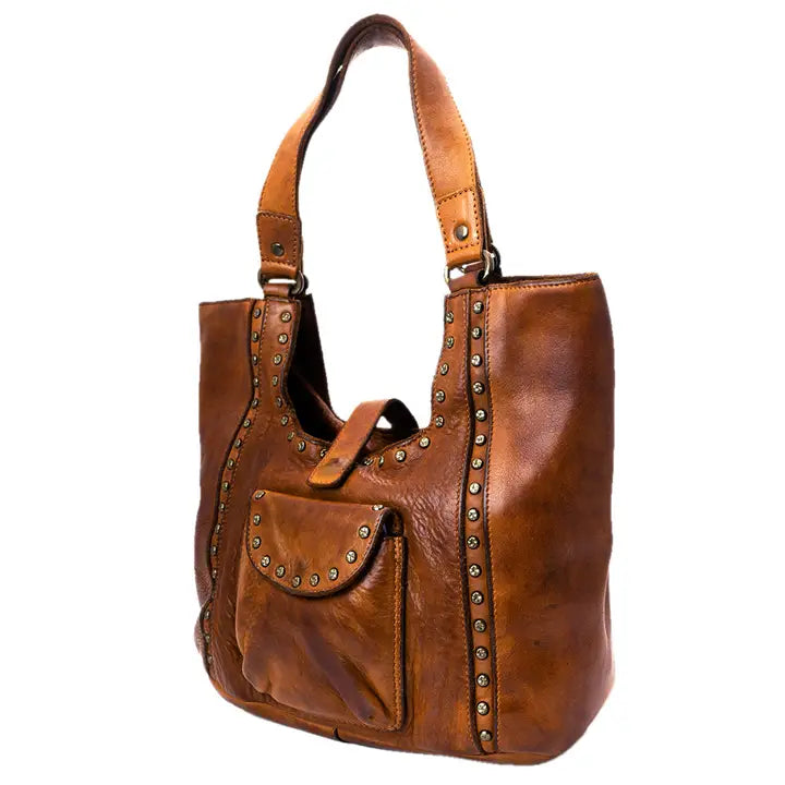 Emmy Leather Tote Bag