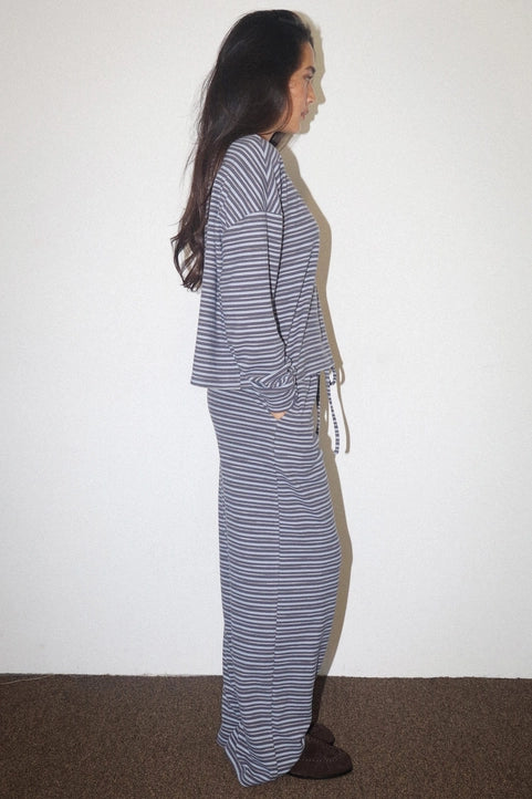 Eli Striped Drawstring Pants