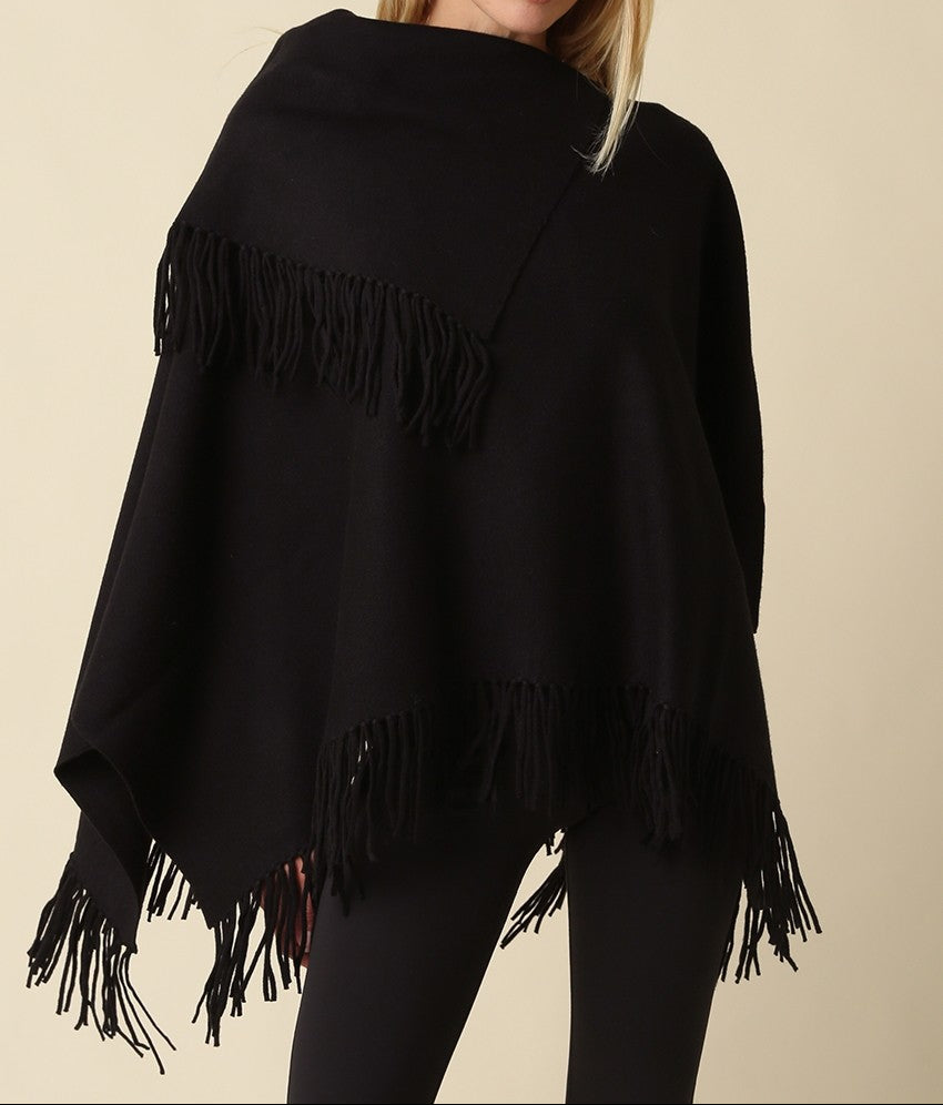 Sophie Fringe Poncho