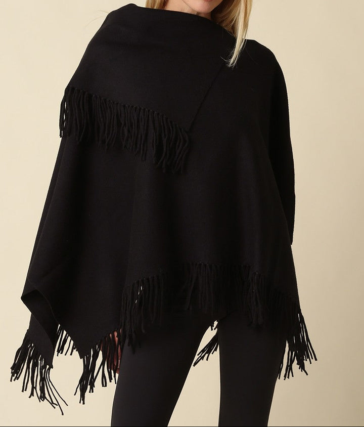 Sophie Fringe Poncho
