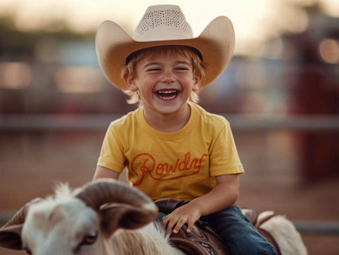 Rowdy Youth Yellow Tee