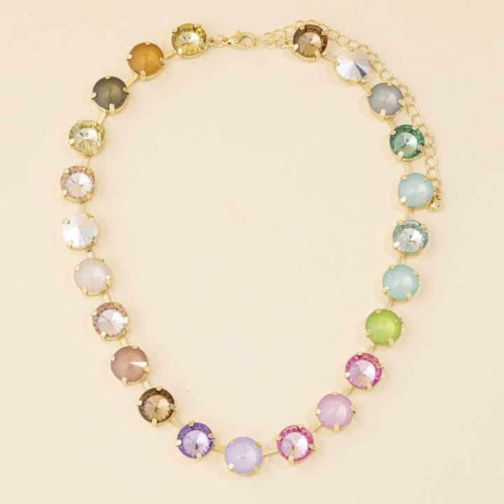 Pastel Crystal Necklace