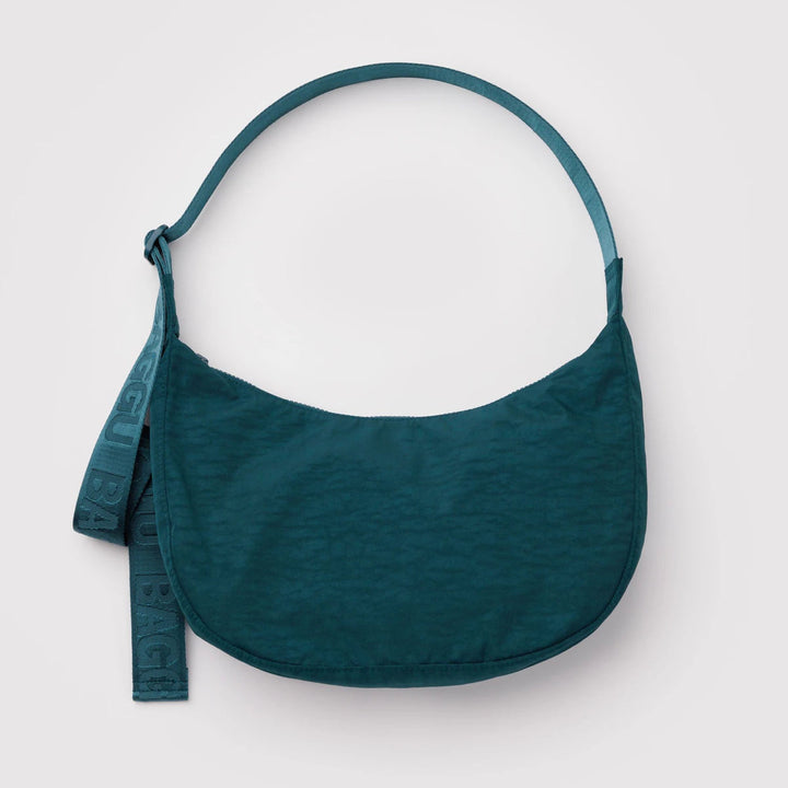Baggu Medium Nylon Crescent Bag - Deep Sea