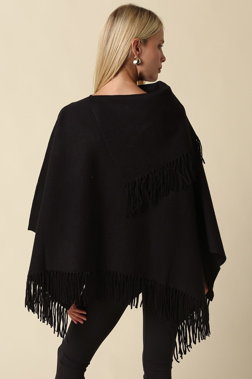 Sophie Fringe Poncho