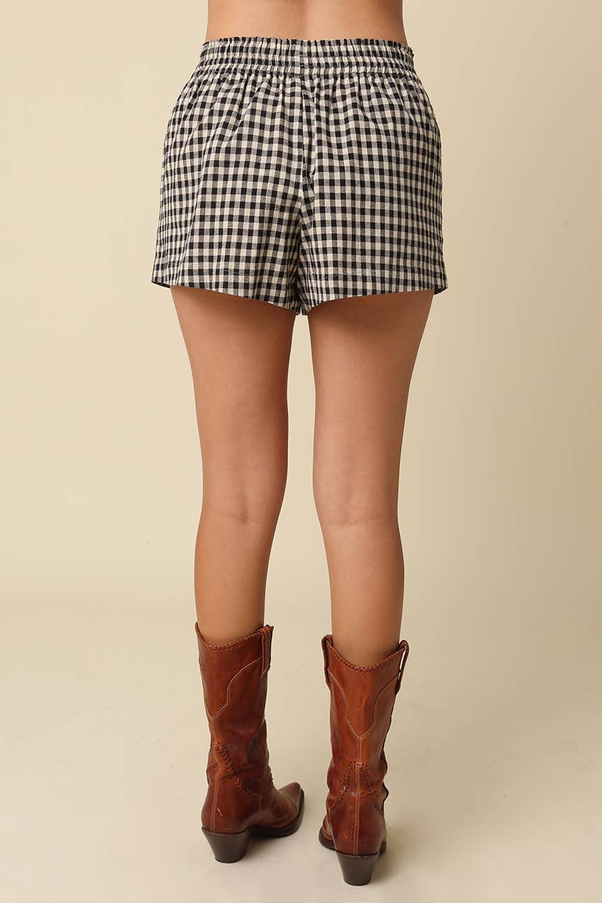 Sophie Gingham Check Shorts
