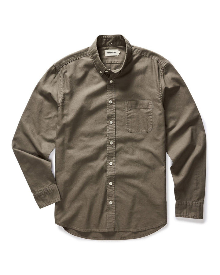 The Jack in Smoked Olive Oxford Shirt