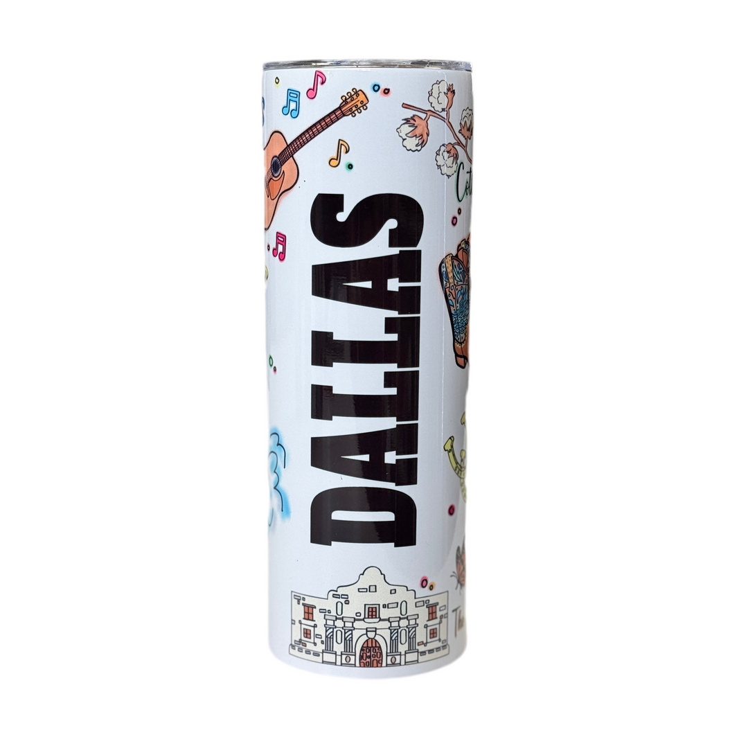 Dallas Icons Tumbler