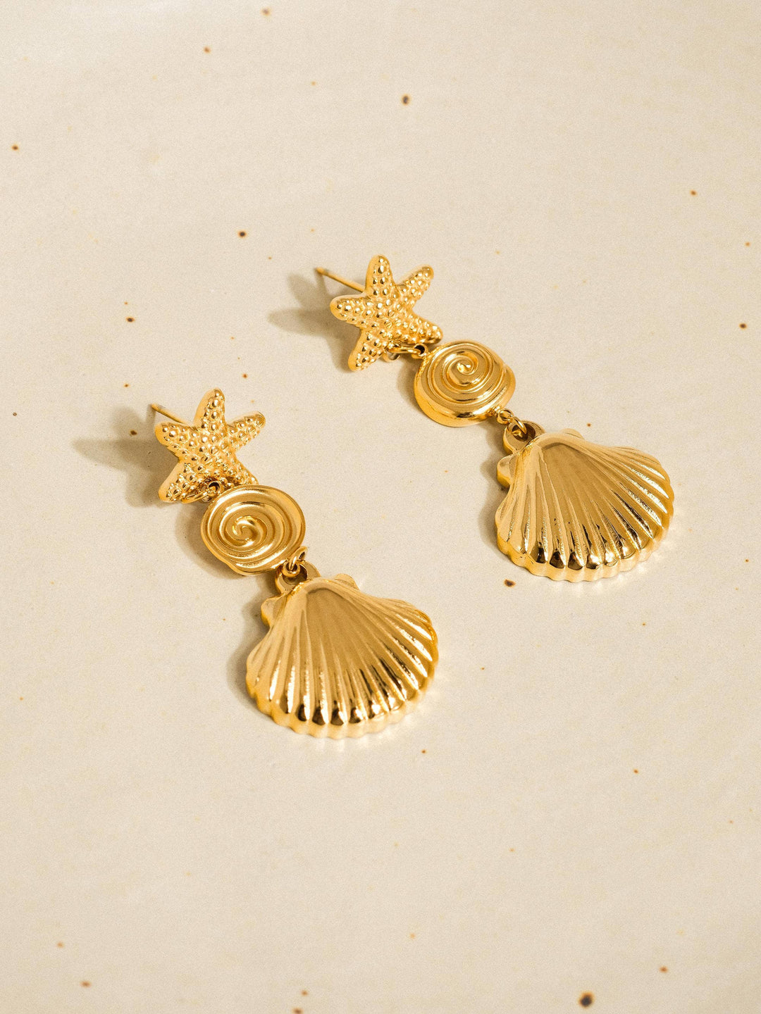 Vesta Seashell Earrings