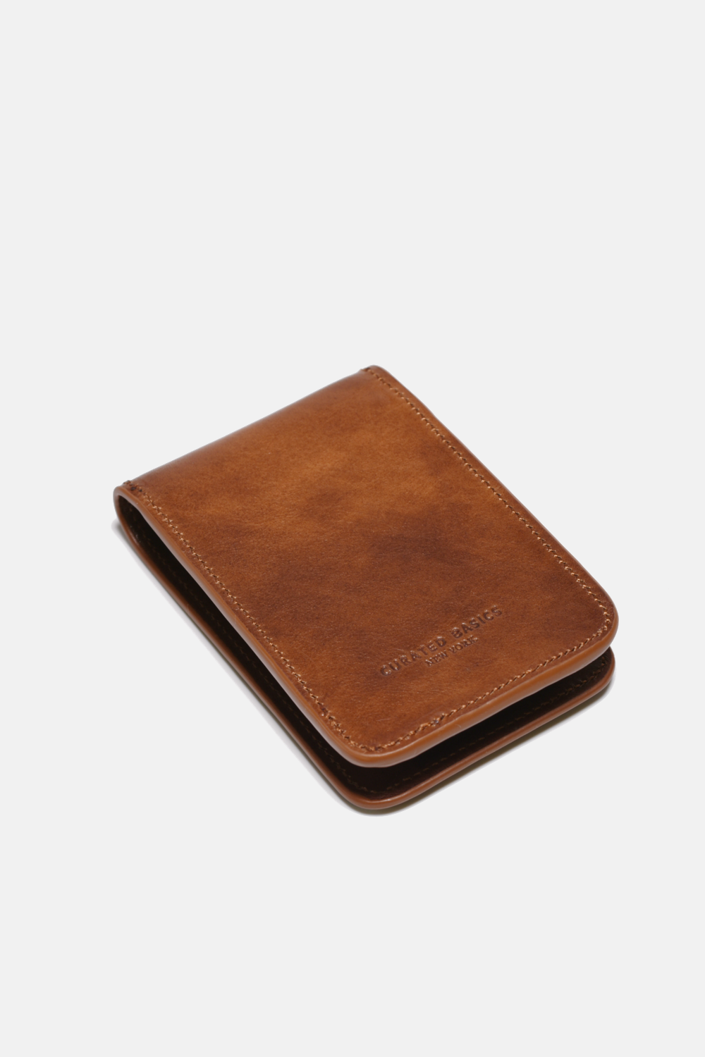 Cognac Brown Leather Cigarette Case