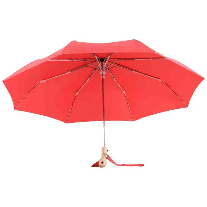 Red Compact Duck Head Umbrella