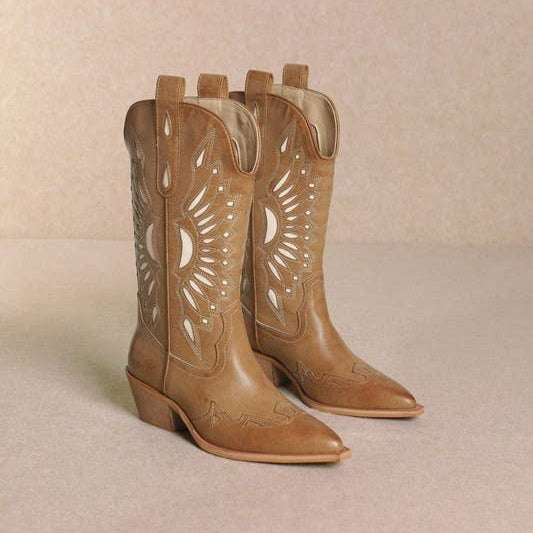 Britney Blues Cowboy Boots