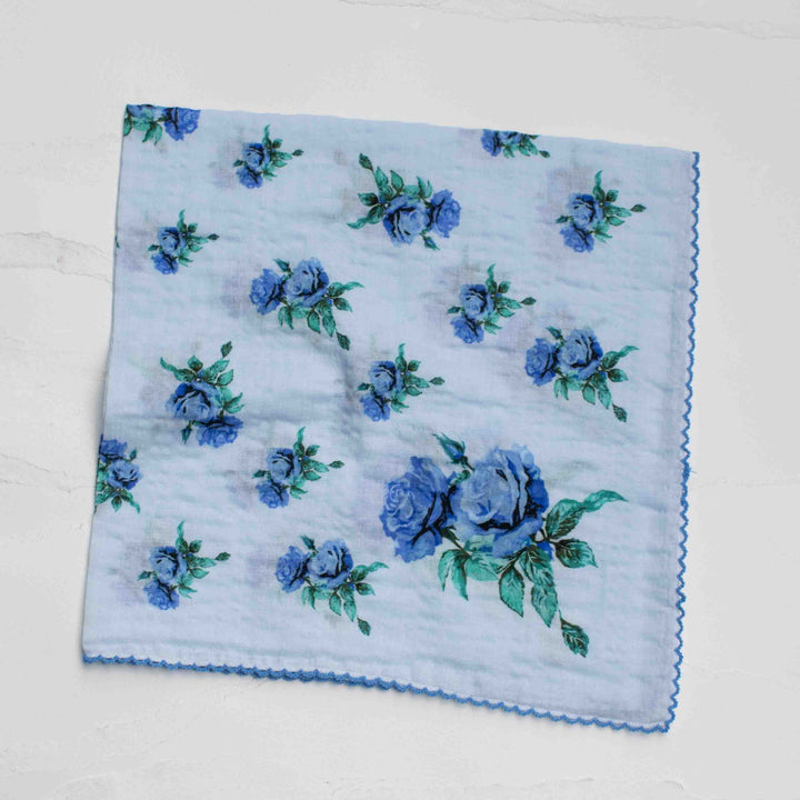 Vintage Rose Cotton Scarf