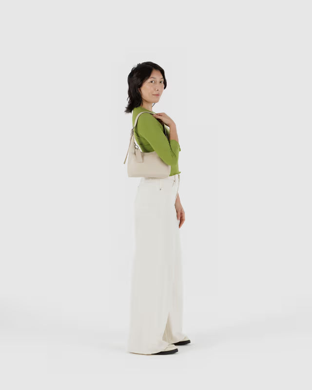Baggu Mini Stone Leather Shoulder Bag