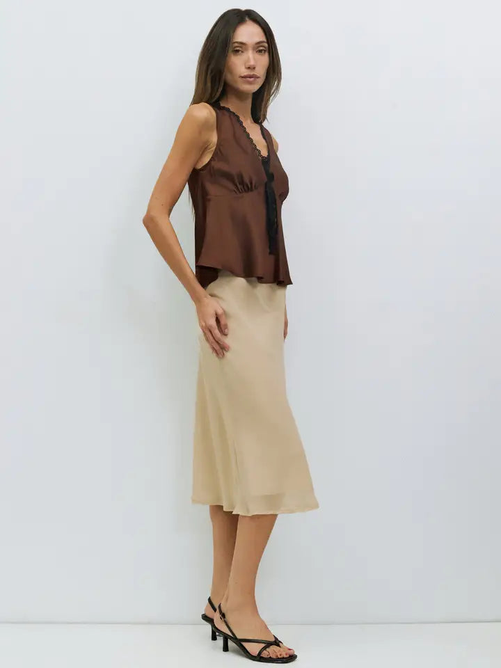 Aurora Lace Trim Top
