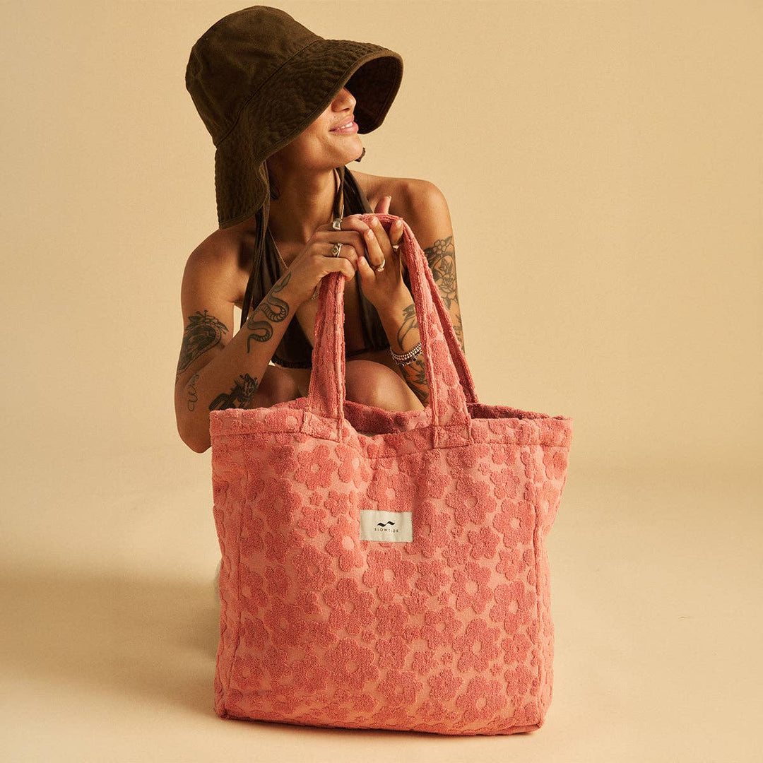 Guava Ginny Terry Tote Bag