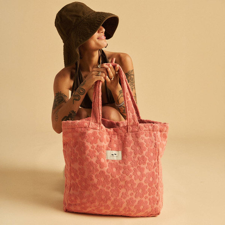 Guava Ginny Terry Tote Bag