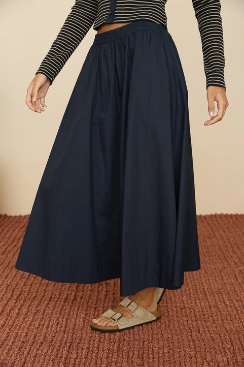 Romee Relaxed Midi Skirt