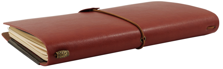 Burgundy Voyager Notebook