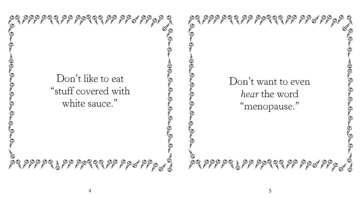How Not to Become a Crotchety Old Man Mini Book