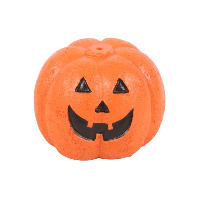 Orange Pumpkin Halloween Incense Stick Holder