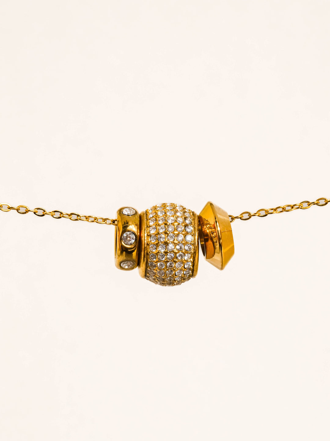 Énora CZ Bead Necklace