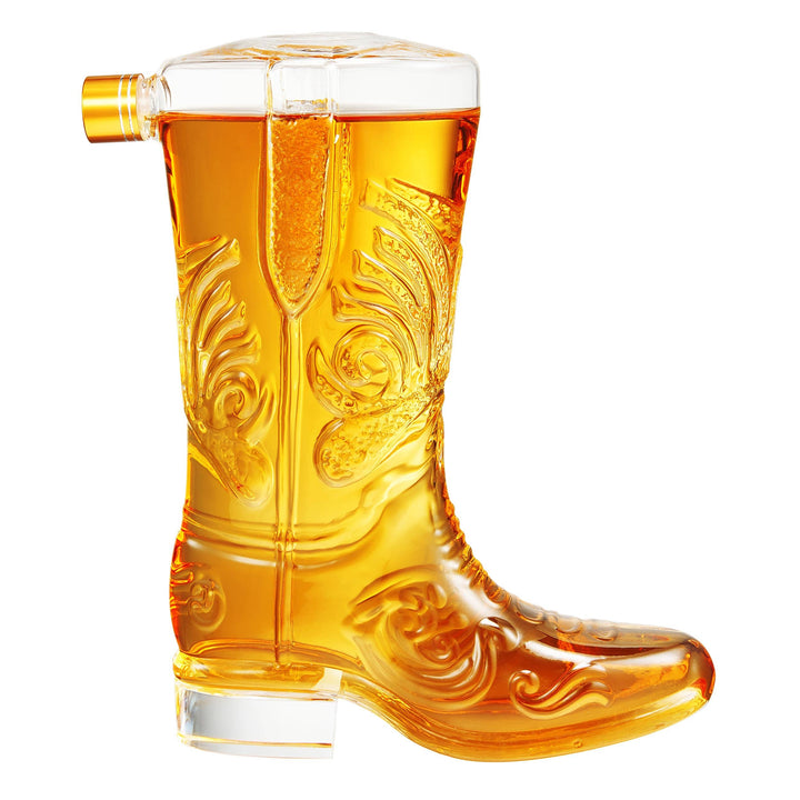 Cowboy Boot Decanter