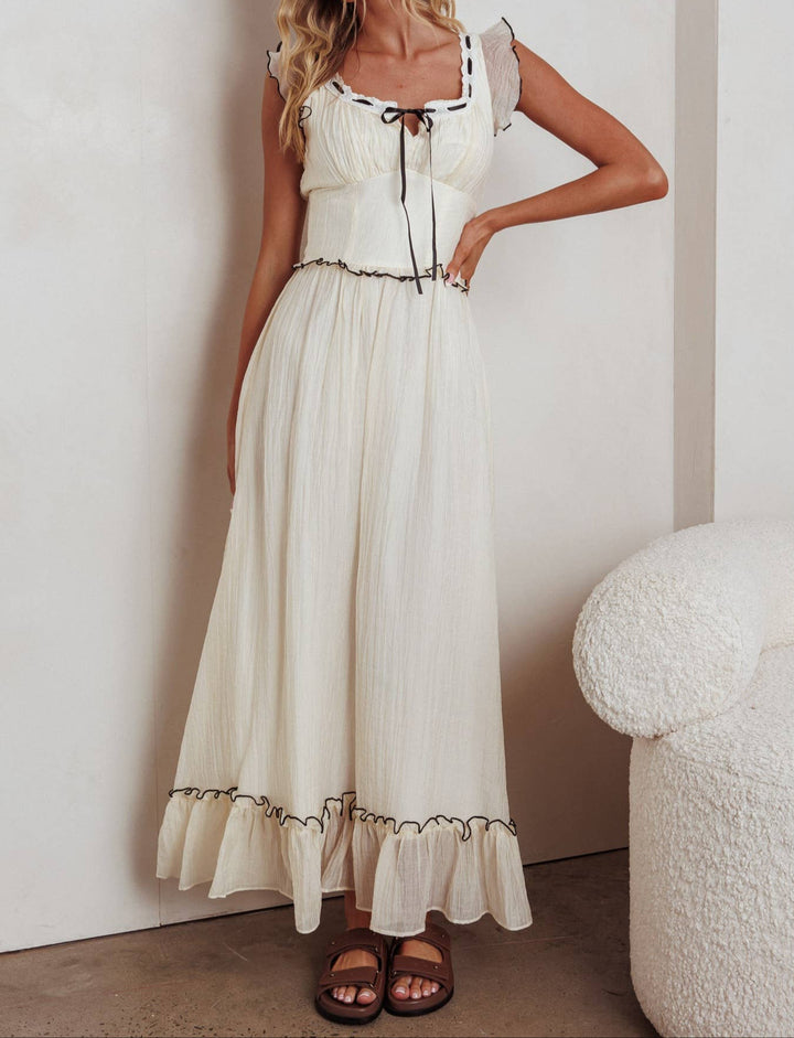 Remi Contrast Maxi Dress