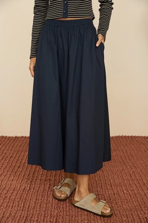 Romee Relaxed Midi Skirt