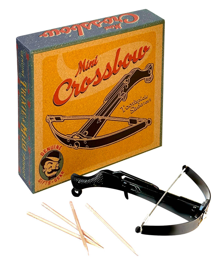 Mini Crossbow Toothpick Shooter