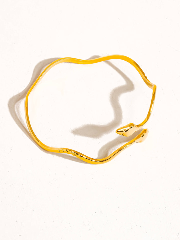 Zofia Wavy Serpent Bracelet