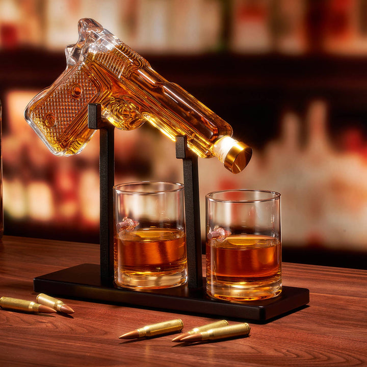 Pistol Whiskey Decanter