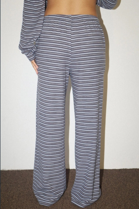 Eli Striped Drawstring Pants