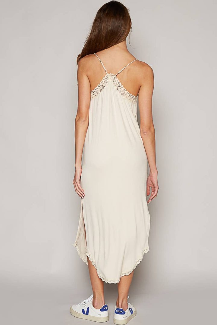 Ansley Lace Trim Dress