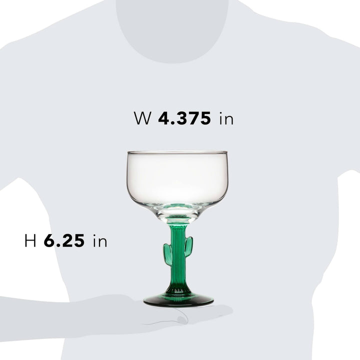 Cactus Margarita Glass