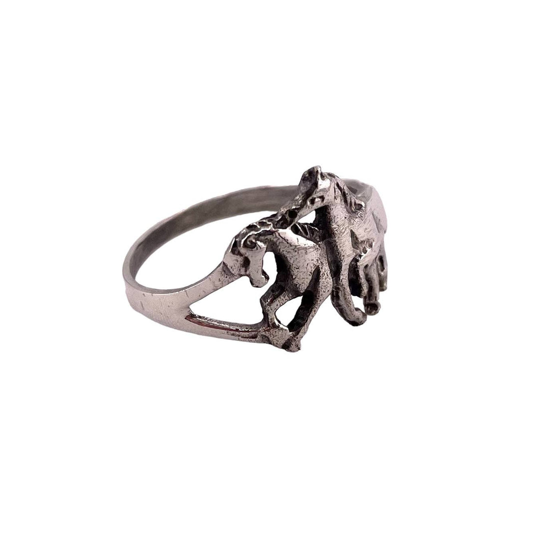 Horse Sterling Silver Ring