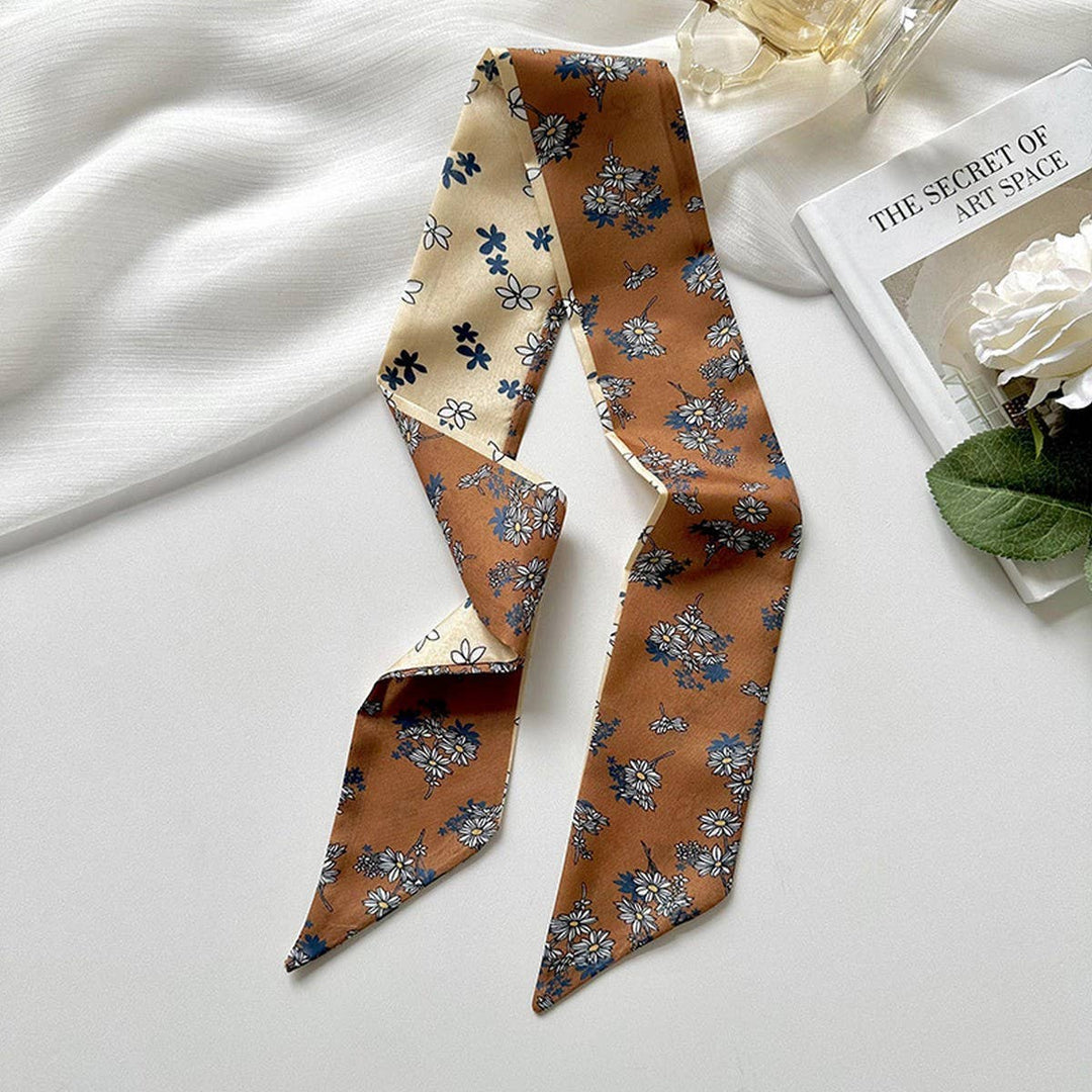 Vintage Neutral Print Twilly