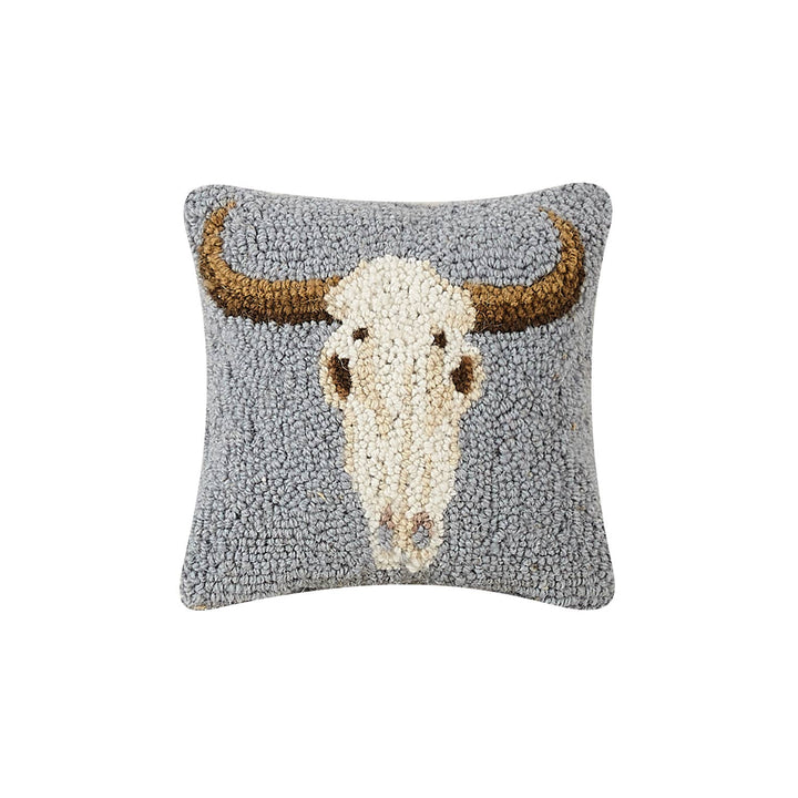 Cow Skull Pillow