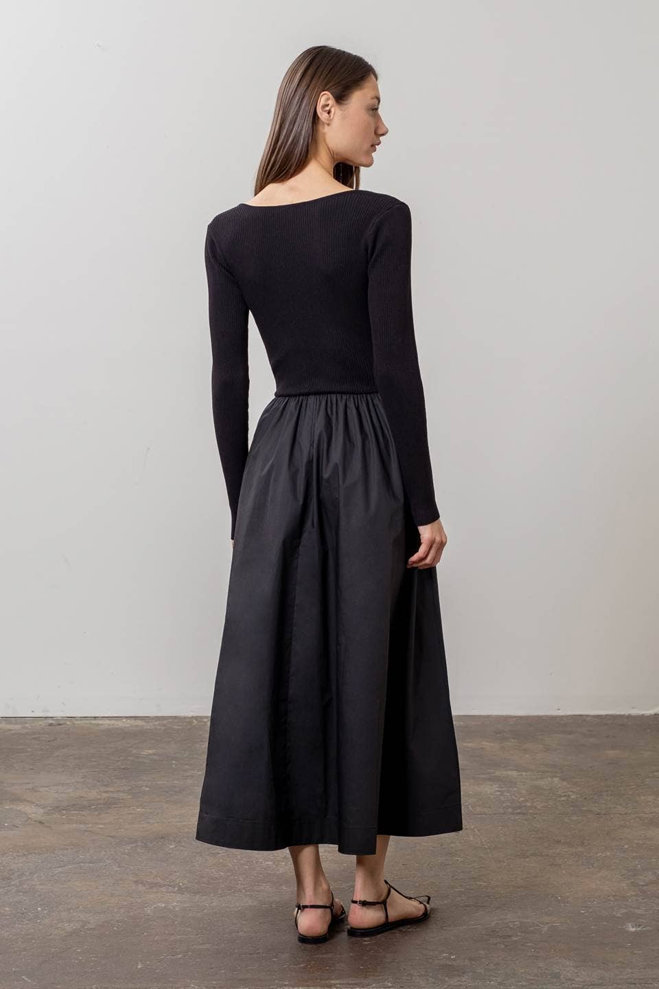 Ellie Sweetheart Midi Dress