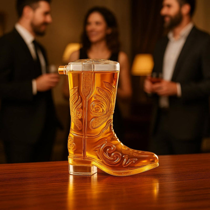 Cowboy Boot Decanter