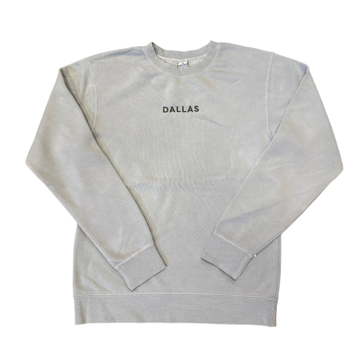 Dallas Embroidered Crew Sweatshirt