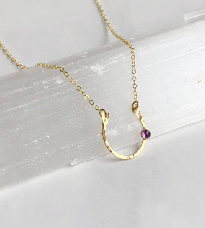 Lucky Horseshoe Necklace