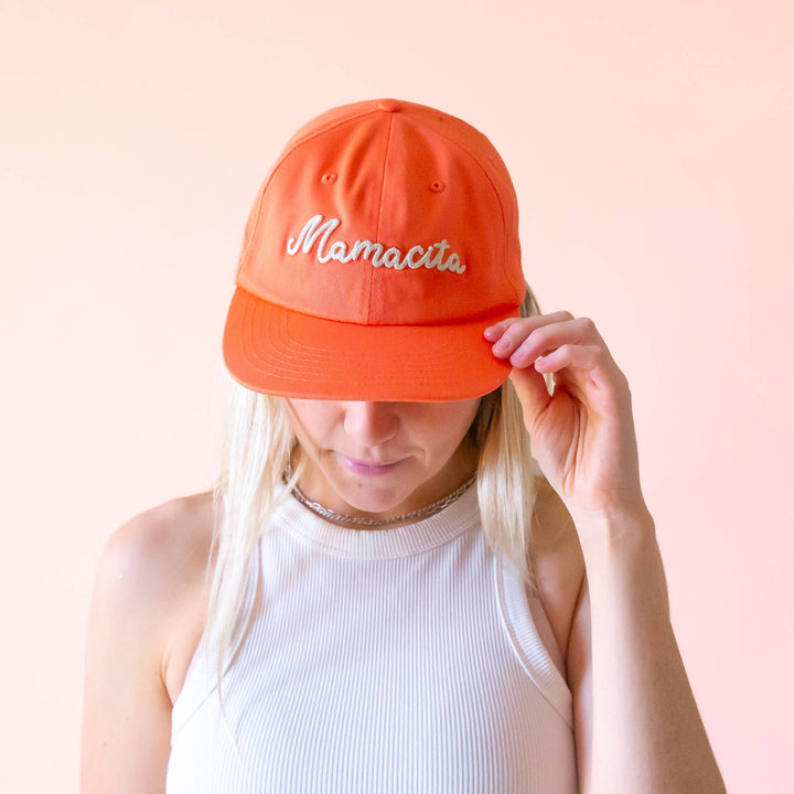 Mamacita Flat Brim Hat
