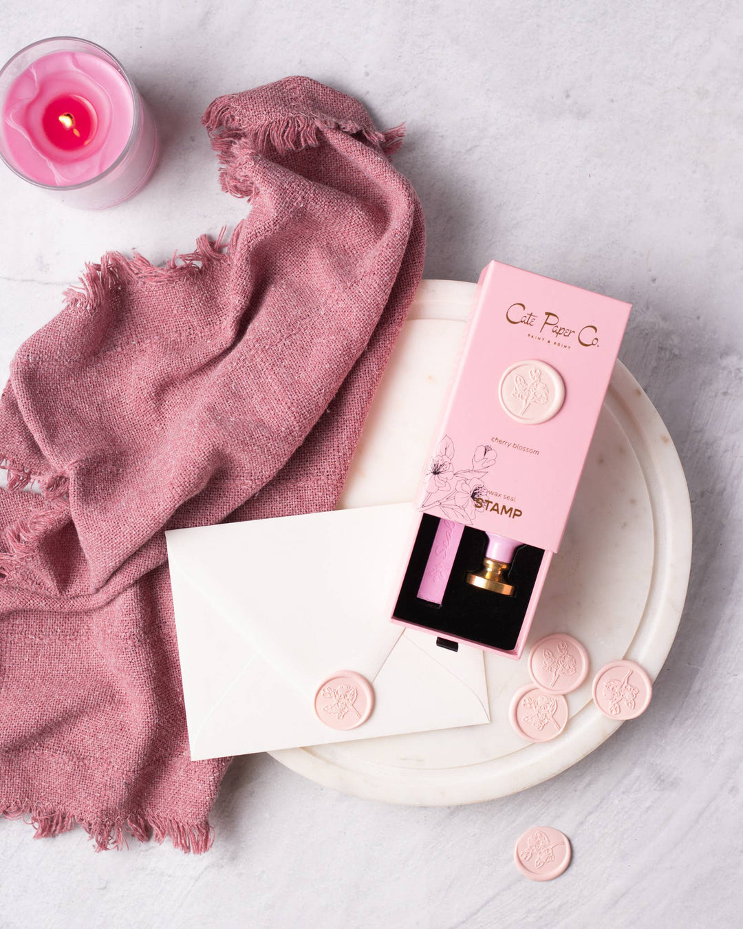 Wax Seal Stamp & Wax Stick Set