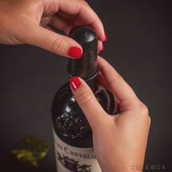 Wine Bottle Stopper Condoms