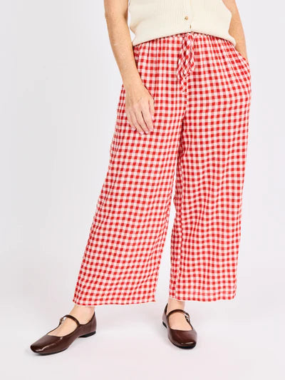Amanda Gingham Pants