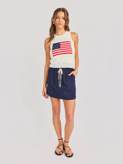 American Spirit Sweater Tank Top