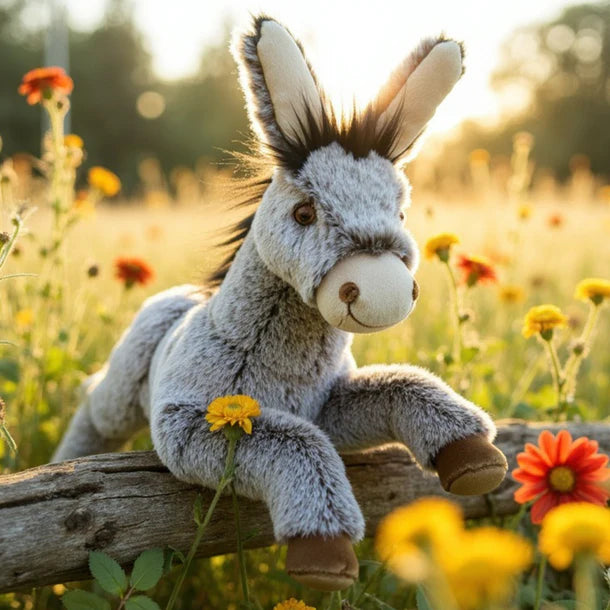 Christopher Stuffed Donkey Toy